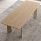 Simple Kitchen Standard Dining Table Solid Wood Khaki Dining Table with 4 Legs Base Clearhalo ' dining_table' 'Dining Tables & Seating' 'Dining Tables' 'furn' 'furn_dining_table' 'Furniture' 'furniture_dining_table' 'Kitchen & Dining Furniture' 'kitchen&dining_furn' 'kitchen' 'kitchen_dining_table' 3886673