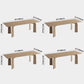 Simple Kitchen Standard Dining Table Solid Wood Khaki Dining Table with 4 Legs Base Clearhalo ' dining_table' 'Dining Tables & Seating' 'Dining Tables' 'furn' 'furn_dining_table' 'Furniture' 'furniture_dining_table' 'Kitchen & Dining Furniture' 'kitchen&dining_furn' 'kitchen' 'kitchen_dining_table' 3886676