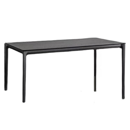 Industrial Black Solid Wood Dining Table Rectangle Shape Dining Table for Kitchen Without Chairs Clearhalo ' dining_table' 'Dining Tables & Seating' 'Dining Tables' 'furn' 'furn_dining_table' 'Furniture' 'furniture_dining_table' 'Kitchen & Dining Furniture' 'kitchen&dining_furn' 'kitchen' 'kitchen_dining_table' 3886698