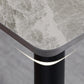 Metal Contemporary Rectangular Dining Table Sintered Stone Table with Metal Legs Clearhalo ' dining_table' 'Dining Tables & Seating' 'Dining Tables' 'furn' 'furn_dining_table' 'Furniture' 'furniture_dining_table' 'Kitchen & Dining Furniture' 'kitchen&dining_furn' 'kitchen' 'kitchen_dining_table' 3886720