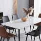 Metal Contemporary Rectangular Dining Table Sintered Stone Table with Metal Legs Clearhalo ' dining_table' 'Dining Tables & Seating' 'Dining Tables' 'furn' 'furn_dining_table' 'Furniture' 'furniture_dining_table' 'Kitchen & Dining Furniture' 'kitchen&dining_furn' 'kitchen' 'kitchen_dining_table' 3886725