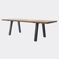Traditional Luxury Rectangle Dining Room Table Pine Solid Wood Table with 4 Black Legs Clearhalo ' dining_table' 'Dining Tables & Seating' 'Dining Tables' 'furn' 'furn_dining_table' 'Furniture' 'furniture_dining_table' 'Kitchen & Dining Furniture' 'kitchen&dining_furn' 'kitchen' 'kitchen_dining_table' 3900539