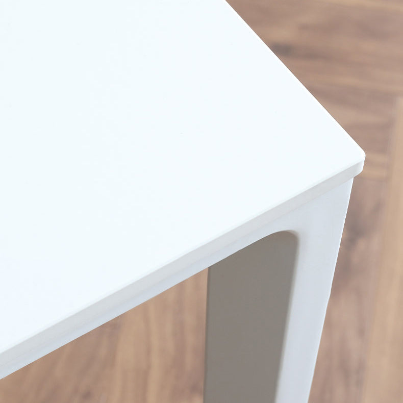 Metal Contemporary Rectangular Dining Table White Sintered Stone Table with Metal Legs Clearhalo ' dining_table' 'Dining Tables & Seating' 'Dining Tables' 'Furniture' 'furniture_dining_table' 'Kitchen & Dining Furniture' 'kitchen&dining_furn' 'kitchen' 'kitchen_dining_table' 3900613