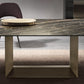 Metal Contemporary Rectangular Dining Table Sintered Stone Table with Trestle Clearhalo ' dining_table' 'Dining Tables & Seating' 'Dining Tables' 'furn' 'furn_dining_table' 'Furniture' 'furniture_dining_table' 'Kitchen & Dining Furniture' 'kitchen&dining_furn' 'kitchen' 'kitchen_dining_table' 3900643