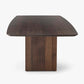 Rectangle Double Pedestal Modern Dining Table Wood Color Fixed Table with Solid Wood Clearhalo ' dining_table' 'Dining Tables & Seating' 'Dining Tables' 'furn' 'furn_dining_table' 'Furniture' 'furniture_dining_table' 'Kitchen & Dining Furniture' 'kitchen&dining_furn' 'kitchen' 'kitchen_dining_table' 3900735