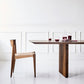 Rectangle Double Pedestal Modern Dining Table Wood Color Fixed Table with Solid Wood Clearhalo ' dining_table' 'Dining Tables & Seating' 'Dining Tables' 'furn' 'furn_dining_table' 'Furniture' 'furniture_dining_table' 'Kitchen & Dining Furniture' 'kitchen&dining_furn' 'kitchen' 'kitchen_dining_table' 3900736