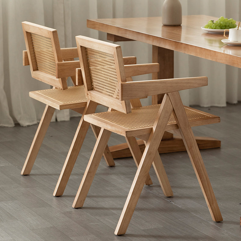 Rectangle Pine Wood Table Modern Double Pedestal Dining for Restaurant Clearhalo ' dining_table' 'Dining Tables & Seating' 'Dining Tables' 'furn' 'furn_dining_table' 'Furniture' 'furniture_dining_table' 'Kitchen & Dining Furniture' 'kitchen&dining_furn' 'kitchen' 'kitchen_dining_table' 3900815