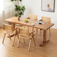 Rectangle Pine Wood Table Modern Double Pedestal Dining for Restaurant Clearhalo ' dining_table' 'Dining Tables & Seating' 'Dining Tables' 'furn' 'furn_dining_table' 'Furniture' 'furniture_dining_table' 'Kitchen & Dining Furniture' 'kitchen&dining_furn' 'kitchen' 'kitchen_dining_table' 3900816