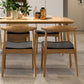 Rectangle 4 Legs Contemporary Dining Table Wood Color Fixed Table of Solid Wood Clearhalo ' dining_table' 'Dining Tables & Seating' 'Dining Tables' 'furn' 'furn_dining_table' 'Furniture' 'furniture_dining_table' 'Kitchen & Dining Furniture' 'kitchen&dining_furn' 'kitchen' 'kitchen_dining_table' 3900832