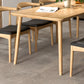 Rectangle 4 Legs Contemporary Dining Table Wood Color Fixed Table of Solid Wood Clearhalo ' dining_table' 'Dining Tables & Seating' 'Dining Tables' 'furn' 'furn_dining_table' 'Furniture' 'furniture_dining_table' 'Kitchen & Dining Furniture' 'kitchen&dining_furn' 'kitchen' 'kitchen_dining_table' 3900833
