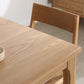Square Industrial Dining Table Wood Color Fixed Table with White Oakwood Clearhalo ' dining_table' 'Dining Tables & Seating' 'Dining Tables' 'furn' 'furn_dining_table' 'Furniture' 'furniture_dining_table' 'Kitchen & Dining Furniture' 'kitchen&dining_furn' 'kitchen' 'kitchen_dining_table' 3900857