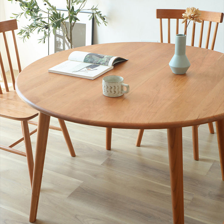 Solid Wood Dining Room Collection Contemporary Style Dining Site Table with 4 Legs Clearhalo ' dining_table' 'Dining Tables & Seating' 'Dining Tables' 'furn' 'furn_dining_table' 'Furniture' 'furniture_dining_table' 'Kitchen & Dining Furniture' 'kitchen&dining_furn' 'kitchen' 'kitchen_dining_table' 3900887