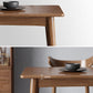 Rectangle Modern Dining Table Wood Color Fixed Table with Ashwood Solid Wood Clearhalo ' dining_table' 'Dining Tables & Seating' 'Dining Tables' 'furn' 'furn_dining_table' 'Furniture' 'furniture_dining_table' 'Kitchen & Dining Furniture' 'kitchen&dining_furn' 'kitchen' 'kitchen_dining_table' 3901009