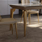 Traditional Luxury Rectangle Dining Table Sintered Stone Table with 4 Metal Legs Clearhalo ' dining_table' 'Dining Tables & Seating' 'Dining Tables' 'furn' 'furn_dining_table' 'Furniture' 'furniture_dining_table' 'Kitchen & Dining Furniture' 'kitchen&dining_furn' 'kitchen' 'kitchen_dining_table' 3901068