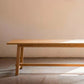 Rectangle Solid Wood Table in Nature Modern Dining Table with Trestle Base for Restaurant Clearhalo ' dining_table' 'Dining Tables & Seating' 'Dining Tables' 'furn' 'furn_dining_table' 'Furniture' 'furniture_dining_table' 'Kitchen & Dining Furniture' 'kitchen&dining_furn' 'kitchen' 'kitchen_dining_table' 3901076