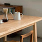 Rectangle Solid Wood Table in Nature Modern Dining Table with Trestle Base for Restaurant Clearhalo ' dining_table' 'Dining Tables & Seating' 'Dining Tables' 'furn' 'furn_dining_table' 'Furniture' 'furniture_dining_table' 'Kitchen & Dining Furniture' 'kitchen&dining_furn' 'kitchen' 'kitchen_dining_table' 3901080