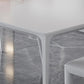 Metal Contemporary Rectangular Table White Sintered Stone Dining Table with 4 Legs Clearhalo ' dining_table' 'Dining Tables & Seating' 'Dining Tables' 'Furniture' 'furniture_dining_table' 'Kitchen & Dining Furniture' 'kitchen&dining_furn' 'kitchen' 'kitchen_dining_table' 3901095