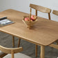 Solid Wood 4 Legs Dining Site Table Contemporary Dinette Table for Home Kitchen Clearhalo ' dining_table' 'Dining Tables & Seating' 'Dining Tables' 'furn' 'furn_dining_table' 'Furniture' 'furniture_dining_table' 'Kitchen & Dining Furniture' 'kitchen&dining_furn' 'kitchen' 'kitchen_dining_table' 3901110
