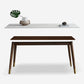 Traditional Luxury Rectangle Dining Table White Sintered Stone Table with 4 Legs Clearhalo ' dining_table' 'Dining Tables & Seating' 'Dining Tables' 'furn' 'furn_dining_table' 'Furniture' 'furniture_dining_table' 'Kitchen & Dining Furniture' 'kitchen&dining_furn' 'kitchen' 'kitchen_dining_table' 3901202