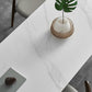 Traditional Luxury Rectangle Dining Table White Sintered Stone Table with 4 Legs Clearhalo ' dining_table' 'Dining Tables & Seating' 'Dining Tables' 'furn' 'furn_dining_table' 'Furniture' 'furniture_dining_table' 'Kitchen & Dining Furniture' 'kitchen&dining_furn' 'kitchen' 'kitchen_dining_table' 3901204