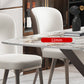 Metal Traditional Luxury Rectangle Dining Table Sintered Stone Table with Pedestal Clearhalo ' dining_table' 'Dining Tables & Seating' 'Dining Tables' 'furn' 'furn_dining_table' 'Furniture' 'furniture_dining_table' 'Kitchen & Dining Furniture' 'kitchen&dining_furn' 'kitchen' 'kitchen_dining_table' 3901246
