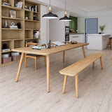 Simplicity Rectangle Dining Room Table Pine Solid Wood Table with 4 Legs Clearhalo ' dining_table' 'Dining Tables & Seating' 'Dining Tables' 'furn' 'furn_dining_table' 'Furniture' 'furniture_dining_table' 'Kitchen & Dining Furniture' 'kitchen&dining_furn' 'kitchen' 'kitchen_dining_table' 3901298