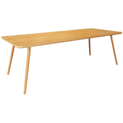 Simplicity Rectangle Dining Room Table Pine Solid Wood Table with 4 Legs Without Chairs Clearhalo ' dining_table' 'Dining Tables & Seating' 'Dining Tables' 'furn' 'furn_dining_table' 'Furniture' 'furniture_dining_table' 'Kitchen & Dining Furniture' 'kitchen&dining_furn' 'kitchen' 'kitchen_dining_table' 3901300