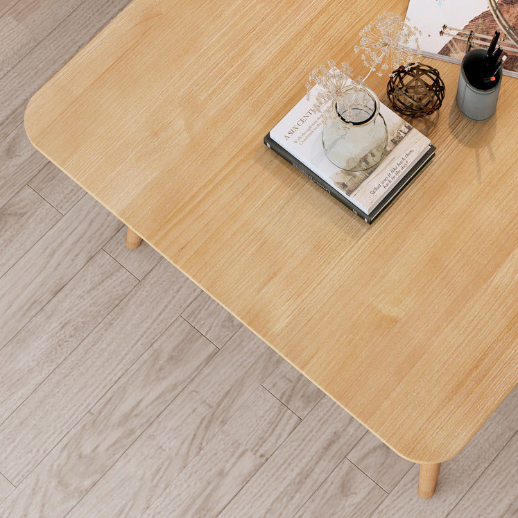 Simplicity Rectangle Dining Room Table Pine Solid Wood Table with 4 Legs Clearhalo ' dining_table' 'Dining Tables & Seating' 'Dining Tables' 'furn' 'furn_dining_table' 'Furniture' 'furniture_dining_table' 'Kitchen & Dining Furniture' 'kitchen&dining_furn' 'kitchen' 'kitchen_dining_table' 3901301