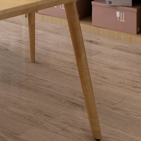 Simplicity Rectangle Dining Room Table Pine Solid Wood Table with 4 Legs Clearhalo ' dining_table' 'Dining Tables & Seating' 'Dining Tables' 'furn' 'furn_dining_table' 'Furniture' 'furniture_dining_table' 'Kitchen & Dining Furniture' 'kitchen&dining_furn' 'kitchen' 'kitchen_dining_table' 3901302