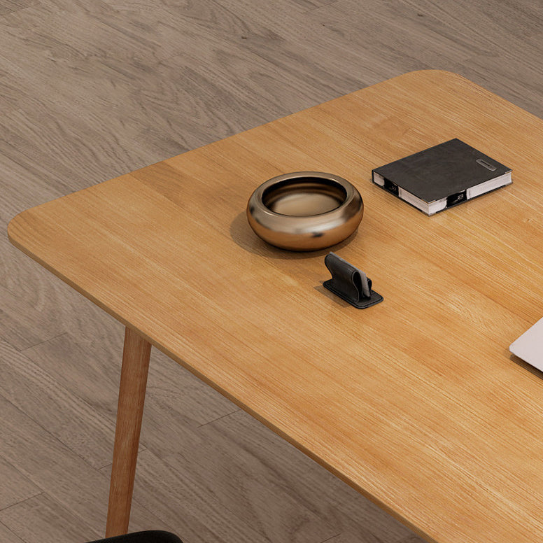 Simplicity Rectangle Dining Room Table Pine Solid Wood Table with 4 Legs Clearhalo ' dining_table' 'Dining Tables & Seating' 'Dining Tables' 'furn' 'furn_dining_table' 'Furniture' 'furniture_dining_table' 'Kitchen & Dining Furniture' 'kitchen&dining_furn' 'kitchen' 'kitchen_dining_table' 3901304