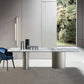 Metal Traditional Luxury Rectangular Dining Table Sintered Stone Table with Metal Legs Clearhalo ' dining_table' 'Dining Tables & Seating' 'Dining Tables' 'furn' 'furn_dining_table' 'Furniture' 'furniture_dining_table' 'Kitchen & Dining Furniture' 'kitchen&dining_furn' 'kitchen' 'kitchen_dining_table' 3901313