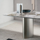 Metal Traditional Luxury Rectangular Dining Table Sintered Stone Table with Metal Legs Clearhalo ' dining_table' 'Dining Tables & Seating' 'Dining Tables' 'furn' 'furn_dining_table' 'Furniture' 'furniture_dining_table' 'Kitchen & Dining Furniture' 'kitchen&dining_furn' 'kitchen' 'kitchen_dining_table' 3901319