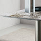 Metal Traditional Luxury Rectangular Dining Table Sintered Stone Table with Metal Legs Clearhalo ' dining_table' 'Dining Tables & Seating' 'Dining Tables' 'furn' 'furn_dining_table' 'Furniture' 'furniture_dining_table' 'Kitchen & Dining Furniture' 'kitchen&dining_furn' 'kitchen' 'kitchen_dining_table' 3901320
