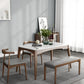 Simplicity Style Sintered Stone Dining Table Ash Wood Base Rectangle Table for Home Clearhalo ' dining_table' 'Dining Tables & Seating' 'Dining Tables' 'furn' 'furn_dining_table' 'Furniture' 'furniture_dining_table' 'Kitchen & Dining Furniture' 'kitchen&dining_furn' 'kitchen' 'kitchen_dining_table' 3901368