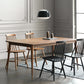 Rectangle Ash Wood Table in Brown Modern Dining Table with 4 Legs for Restaurant Clearhalo ' dining_table' 'Dining Tables & Seating' 'Dining Tables' 'furn' 'furn_dining_table' 'Furniture' 'furniture_dining_table' 'Kitchen & Dining Furniture' 'kitchen&dining_furn' 'kitchen' 'kitchen_dining_table' 3901474