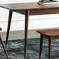 Rectangle Ash Wood Table in Brown Modern Dining Table with 4 Legs for Restaurant Clearhalo ' dining_table' 'Dining Tables & Seating' 'Dining Tables' 'furn' 'furn_dining_table' 'Furniture' 'furniture_dining_table' 'Kitchen & Dining Furniture' 'kitchen&dining_furn' 'kitchen' 'kitchen_dining_table' 3901477