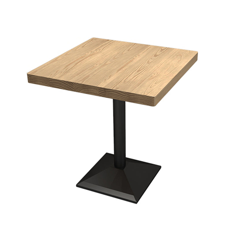 Industrial Style Dining Table Pine Solid Wood Dining Room Collection for Indoor Black Without Chairs Clearhalo ' dining_table' 'Dining Tables & Seating' 'Dining Tables' 'furn' 'furn_dining_table' 'Furniture' 'furniture_dining_table' 'Kitchen & Dining Furniture' 'kitchen&dining_furn' 'kitchen' 'kitchen_dining_table' 3901494