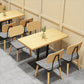 Industrial Style Dining Table Pine Solid Wood Dining Room Collection for Indoor Clearhalo ' dining_table' 'Dining Tables & Seating' 'Dining Tables' 'furn' 'furn_dining_table' 'Furniture' 'furniture_dining_table' 'Kitchen & Dining Furniture' 'kitchen&dining_furn' 'kitchen' 'kitchen_dining_table' 3901497