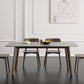 Solid Wood Contemporary Rectangular Dining Table Sintered Stone Top Table with 4 Legs Clearhalo ' dining_table' 'Dining Tables & Seating' 'Dining Tables' 'furn' 'furn_dining_table' 'Furniture' 'furniture_dining_table' 'Kitchen & Dining Furniture' 'kitchen&dining_furn' 'kitchen' 'kitchen_dining_table' 3901524