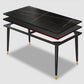 Rectangle Sintered Stone Dining Table Simplicity 4 Legs Table for Dining Room Clearhalo ' dining_table' 'Dining Tables & Seating' 'Dining Tables' 'furn' 'furn_dining_table' 'Furniture' 'furniture_dining_table' 'Kitchen & Dining Furniture' 'kitchen&dining_furn' 'kitchen' 'kitchen_dining_table' 3901550
