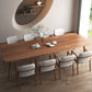 Rectangle Pine Solid Wood Table in Brown Modern Dining Table with 4 Legs for Restaurant Clearhalo ' dining_table' 'Dining Tables & Seating' 'Dining Tables' 'furn' 'furn_dining_table' 'Furniture' 'furniture_dining_table' 'Kitchen & Dining Furniture' 'kitchen&dining_furn' 'kitchen' 'kitchen_dining_table' 3901573