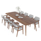 Rectangle Pine Solid Wood Table in Brown Modern Dining Table with 4 Legs for Restaurant Clearhalo ' dining_table' 'Dining Tables & Seating' 'Dining Tables' 'furn' 'furn_dining_table' 'Furniture' 'furniture_dining_table' 'Kitchen & Dining Furniture' 'kitchen&dining_furn' 'kitchen' 'kitchen_dining_table' 3901580