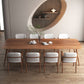 Rectangle Pine Solid Wood Table in Brown Modern Dining Table with 4 Legs for Restaurant Clearhalo ' dining_table' 'Dining Tables & Seating' 'Dining Tables' 'furn' 'furn_dining_table' 'Furniture' 'furniture_dining_table' 'Kitchen & Dining Furniture' 'kitchen&dining_furn' 'kitchen' 'kitchen_dining_table' 3901581