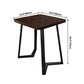 Industrial Wooden Dinner Room Kitchen Table Brown Table with Black Frame for Dining Room Clearhalo ' dining_table' 'Dining Tables & Seating' 'Dining Tables' 'furn' 'furn_dining_table' 'Furniture' 'furniture_dining_table' 'Kitchen & Dining Furniture' 'kitchen&dining_furn' 'kitchen' 'kitchen_dining_table' 3901624