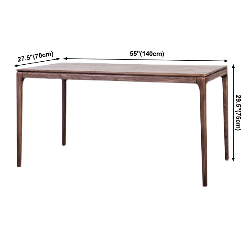 Pine Wood Rectangle Dining Table Modern Kitchen Wood Table with 4 Legs Clearhalo ' dining_table' 'Dining Tables & Seating' 'Dining Tables' 'furn' 'furn_dining_table' 'Furniture' 'furniture_dining_table' 'Kitchen & Dining Furniture' 'kitchen&dining_furn' 'kitchen' 'kitchen_dining_table' 3901649