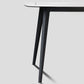 Metal Contemporary Rectangular Dining Table Grey Sintered Stone Table with Metal Legs Clearhalo ' dining_table' 'Dining Tables & Seating' 'Dining Tables' 'furn' 'furn_dining_table' 'Furniture' 'furniture_dining_table' 'Kitchen & Dining Furniture' 'kitchen&dining_furn' 'kitchen' 'kitchen_dining_table' 3901676