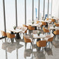 Traditional Luxury Style Dining Table White Sintered Stone Table with Black Frame Clearhalo ' dining_table' 'Dining Tables & Seating' 'Dining Tables' 'furn' 'furn_dining_table' 'Furniture' 'furniture_dining_table' 'Kitchen & Dining Furniture' 'kitchen&dining_furn' 'kitchen' 'kitchen_dining_table' 3901706