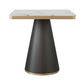 Traditional Luxury Style Dining Table White Sintered Stone Table with Black Frame Square Without Chairs Clearhalo ' dining_table' 'Dining Tables & Seating' 'Dining Tables' 'furn' 'furn_dining_table' 'Furniture' 'furniture_dining_table' 'Kitchen & Dining Furniture' 'kitchen&dining_furn' 'kitchen' 'kitchen_dining_table' 3901710