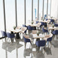 Traditional Luxury Style Dining Table White Sintered Stone Table with Black Frame Clearhalo ' dining_table' 'Dining Tables & Seating' 'Dining Tables' 'furn' 'furn_dining_table' 'Furniture' 'furniture_dining_table' 'Kitchen & Dining Furniture' 'kitchen&dining_furn' 'kitchen' 'kitchen_dining_table' 3901719