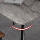 Industrial Style Sintered Stone Dining Table Carbon Steel 4 Legs Base Rectangle Table for Home Clearhalo ' dining_table' 'Dining Tables & Seating' 'Dining Tables' 'furn' 'furn_dining_table' 'Furniture' 'furniture_dining_table' 'Kitchen & Dining Furniture' 'kitchen&dining_furn' 'kitchen' 'kitchen_dining_table' 3901735